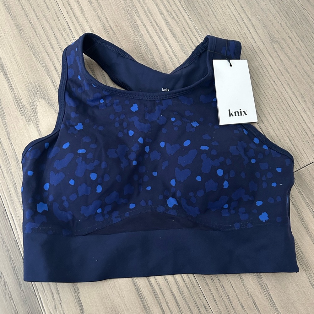 NWT KNIX Momenta Racerback Sports Bra